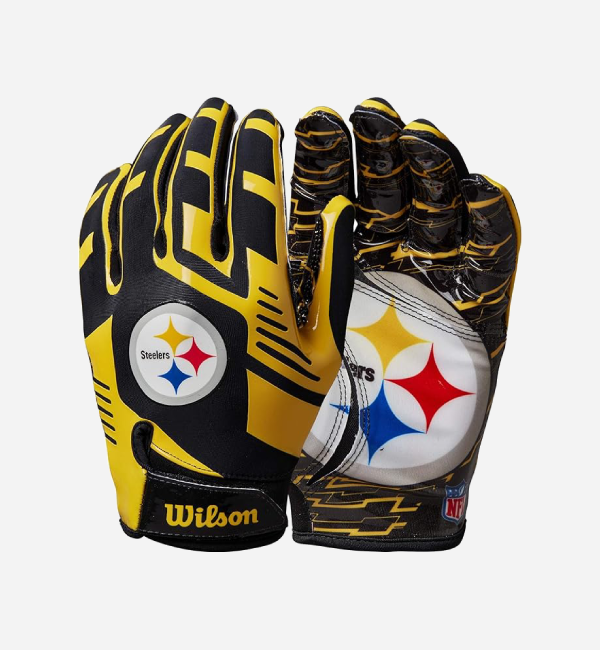 Stretch Fit Football Gloves
