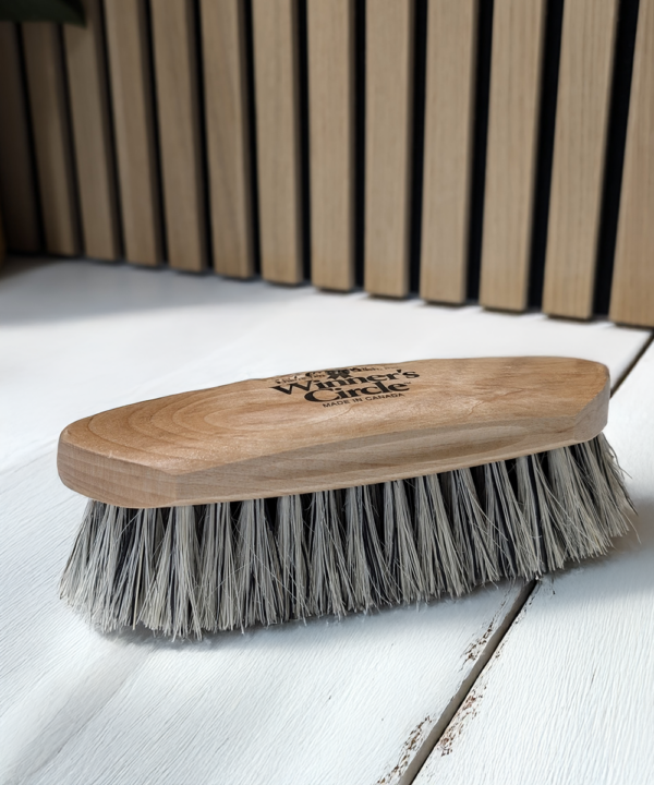 8 ¼'' Champion Brush Winners Circle Stiff Grey English Fibre 8 ¼'' Champion Brush Winners Circle Stiff Grey English Fibre