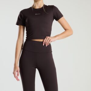 Active Baby Tee - Espresso - Espresso Xxs