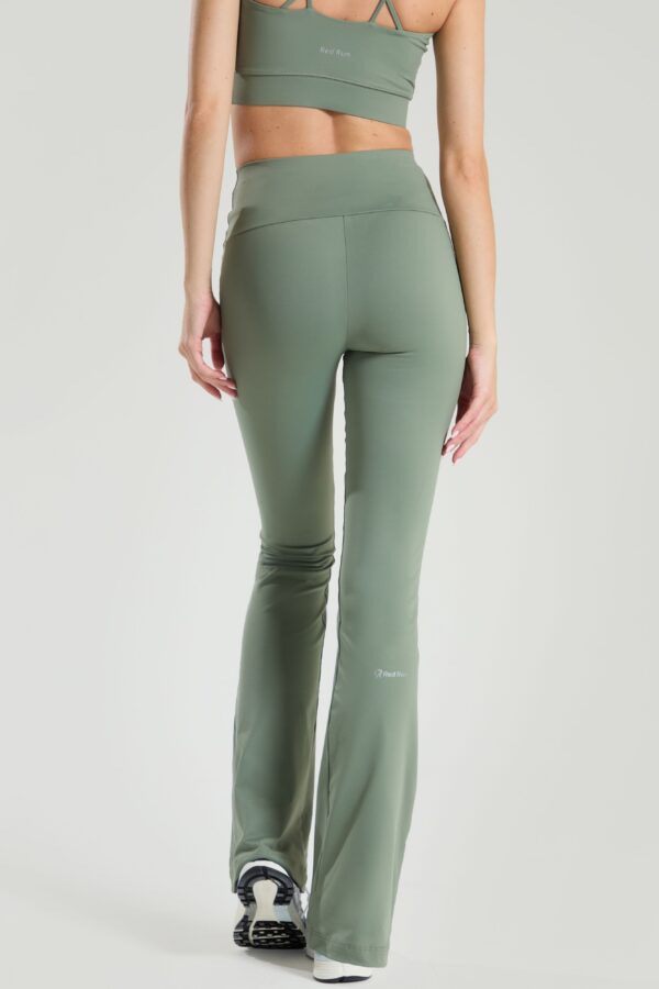 Active Flared Legging - Olive Green - Olive Green Xl Regular