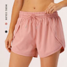 Anti-glare Training Dance Yoga Hot Pants - Mixed