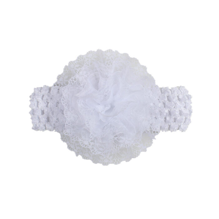 Baby Hair Band Chiffon Flower Lace Elastic - Mixed Baby Hair Band Chiffon Flower Lace Elastic - Mixed
