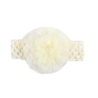 Baby Hair Band Chiffon Flower Lace Elastic - Mixed
