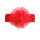Baby Hair Band Chiffon Flower Lace Elastic - Mixed