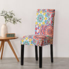 Bohemian Style Elastic Chair Covers Cover Dining - Mixed