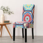 Bohemian Style Elastic Chair Covers Cover Dining - Mixed