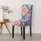 Bohemian Style Elastic Chair Covers Cover Dining - Mixed