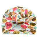 Children's Donut Hat Newborn Baby Print Cotton - Mixed
