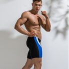 Color-Matching-Mens-Five-point-Swimming-Trunks-Mixed-4