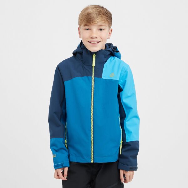 Dare 2B Kids' Explore Ii Waterproof Jacket Blue - Polyester - £30.00 - Ref 8197 Dare 2B Kids' Explore II Waterproof Jacket