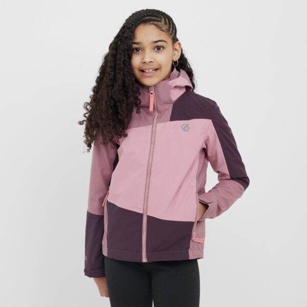 Dare 2B Kids' Explore Ii Waterproof Jacket Purple - Polyester - £30.00 - Ref 7255 Dare 2B Kids' Explore II Waterproof Jacket