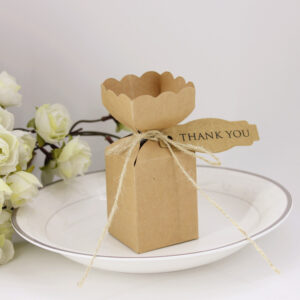 Diy Candy Box Candy Gift Packaging Bag Kraft Box - Mixed