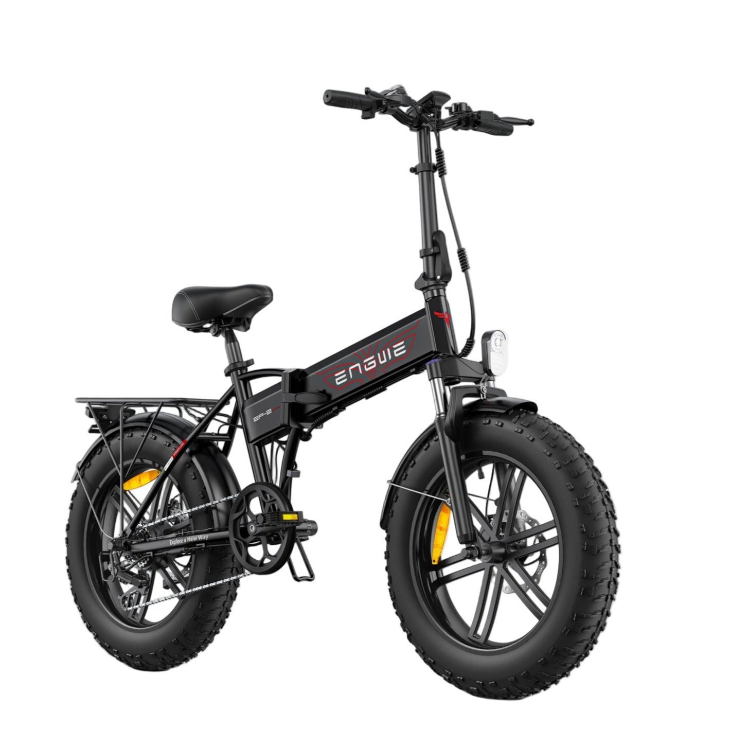 Engwe EP-2 Boost Electric Bike 250W Foldable City Commuter - Black