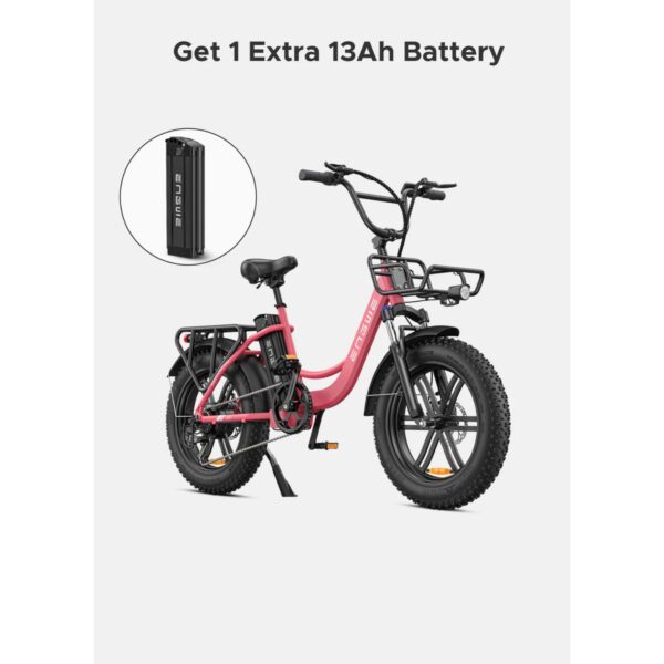 Engwe L20 Electric Bike 140km Max Speed Front Suspension