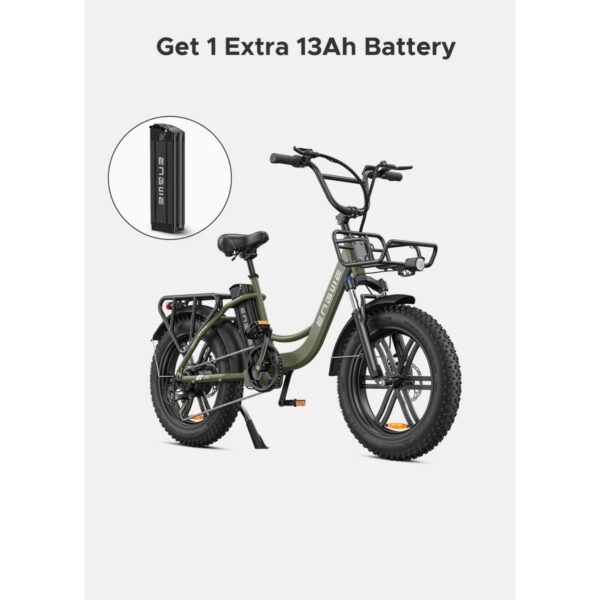 Engwe L20 Electric Bike 140km Max Speed Front Suspension