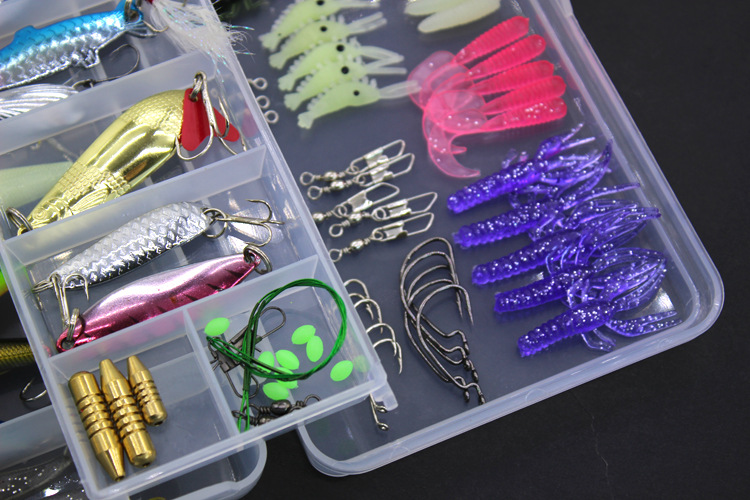 Fishing-Gear-Sequined-Soft-Bait-Set-Mixed-4 Fishing-Gear-Sequined-Soft-Bait-Set-Mixed-4
