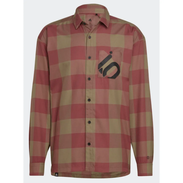 Five Ten Brand of the Brave Flannel LS Shirt Orbit Green/Cri
