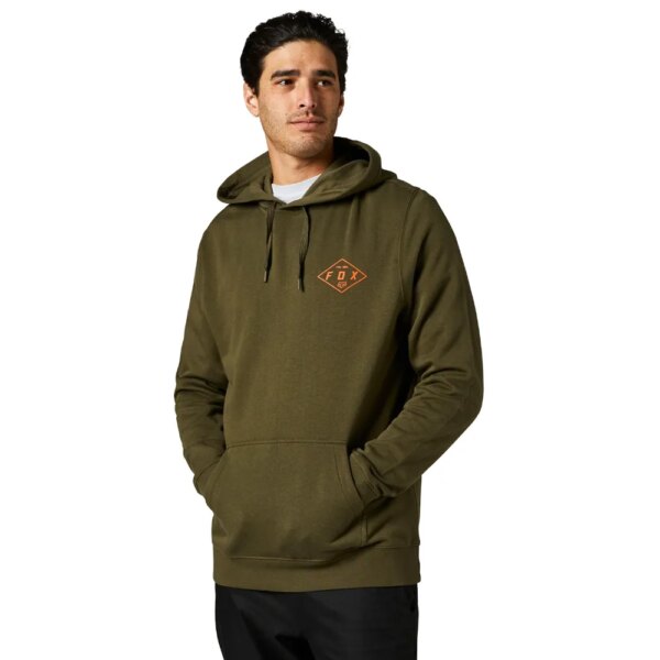 Fox Headspace Pullover Fleece Hoodie Fatigue Green