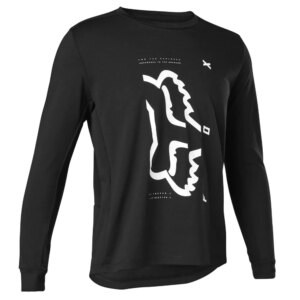 Fox Ranger DriRelease Youth LS MTB Jersey Black