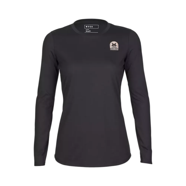 Fox Ranger Drirelease Ls Womens Jersey Black - Polyester - £54.99 Fox Ranger Drirelease LS Womens Jersey Black