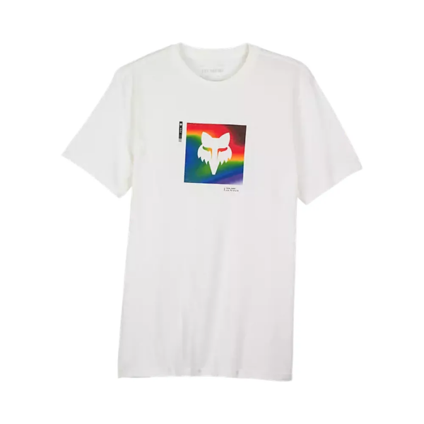 Fox Scans Premium Ss Tee Optic White - Cotton Fox Scans Premium SS Tee Optic White