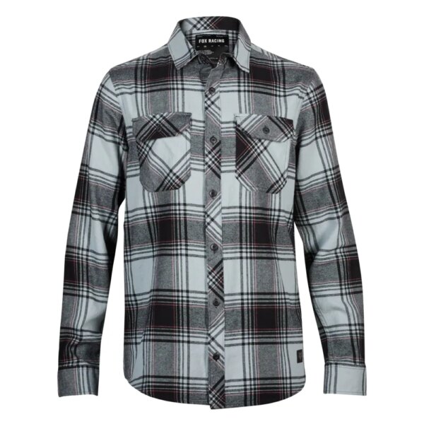 Fox Traildust Flannel Shirt Gunmetal