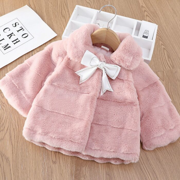 Girls-Winter-Fur-Seto-Fur-Short-Coat-Childrens-Mixed-9