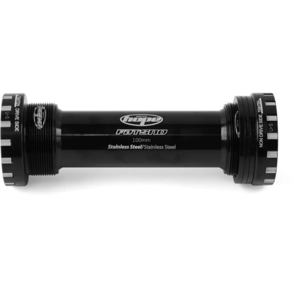 Hope Standard Fat Bike Bottom Bracket 100mm Black - Stainless Steel Hope Standard Fat Bike Bottom Bracket 100mm Black