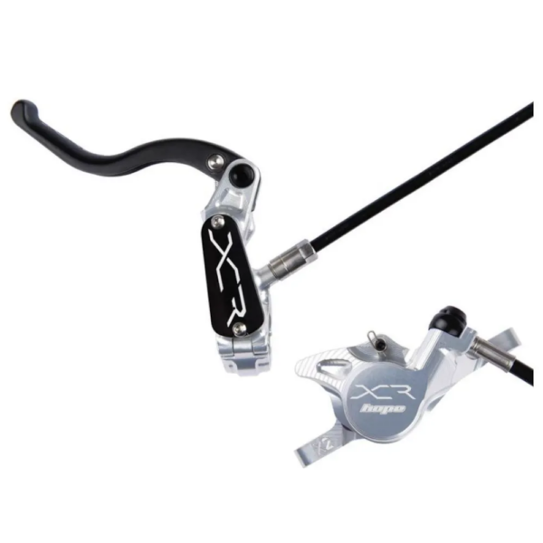 Hope Tech XCR PRO X2 Front Right Hand Disc Brake Kit Silver/