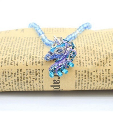 Horse-Head-Sweater-Chain-Zodiac-Pendants-Mixed-4 Horse-Head-Sweater-Chain-Zodiac-Pendants-Mixed-4