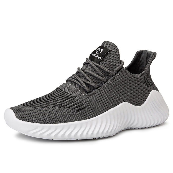 Large Size Men's Shoes Breathable Sports Shoes - Black Large Size Men's Shoes Breathable Sports Shoes - Black