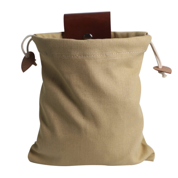 Leather Foraging Bag Mushroom Foraging Bag Canvas - Mixed Leather Foraging Bag Mushroom Foraging Bag Canvas - Mixed