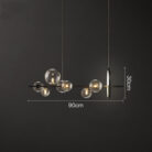 Light Luxury Restaurant Chandelier Creative Strip - Mixed