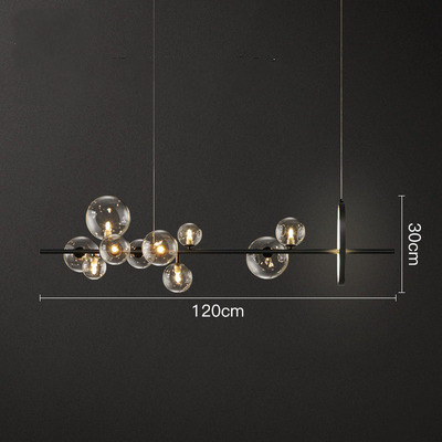 Light Luxury Restaurant Chandelier Creative Strip - Mixed Light Luxury Restaurant Chandelier Creative Strip - Mixed