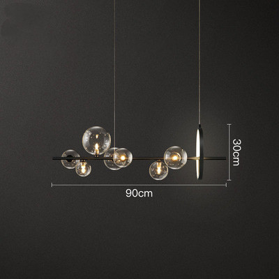 Light Luxury Restaurant Chandelier Creative Strip - Mixed Light Luxury Restaurant Chandelier Creative Strip - Mixed
