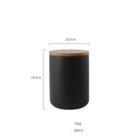 Light Luxury Wooden Lid Ceramic Sealed Can - Mixed