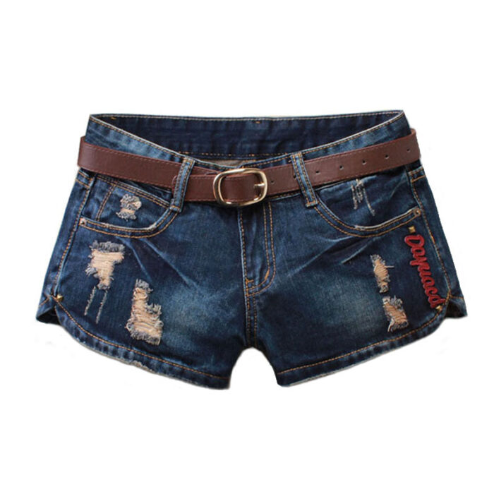 Loose Large Size Side Zipper Hole Low-Waist - Mixed Loose Large Size Side Zipper Hole Low-Waist - Mixed
