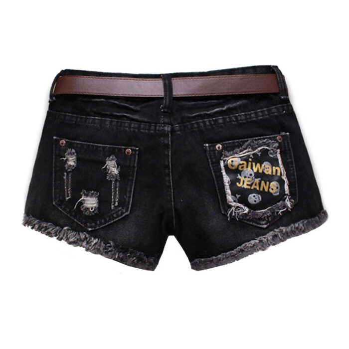 Loose Large Size Side Zipper Hole Low-Waist - Mixed Loose Large Size Side Zipper Hole Low-Waist - Mixed