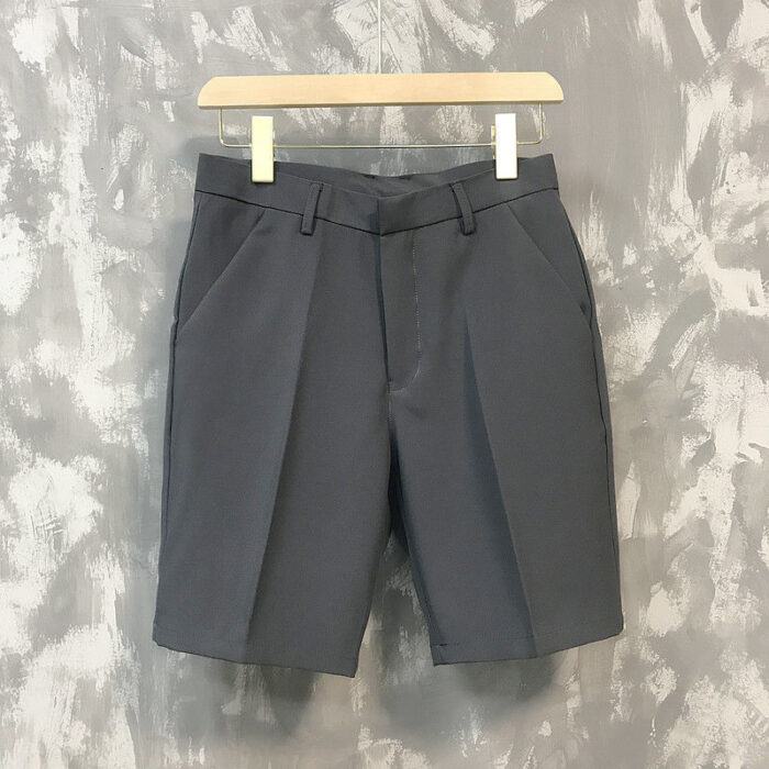 Male White Slim Five-point Pants Casual Small - Mixed Male White Slim Five-point Pants Casual Small - Mixed