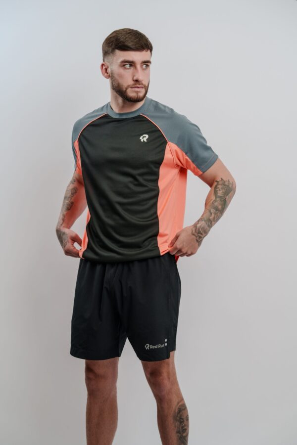 Men's Panelled Sports Short - Drop 1 - Black Men's Panelled Sports Short - Drop 1 - Black