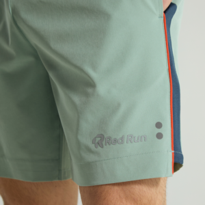 Men's Panelled Sports Short Range 2 - Aqua Edge - Green -
