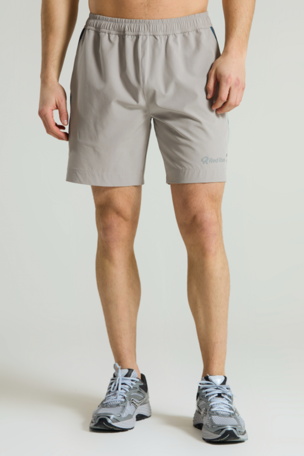 Men's Panelled Sports Short Range 2 - Aqua Edge - Grey - Men's Panelled Sports Short Range 2 - Aqua Edge - Grey -