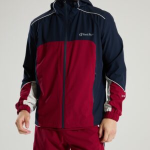 Men's Technical Track Jacket - Crimson Wave - Burgundy Xl