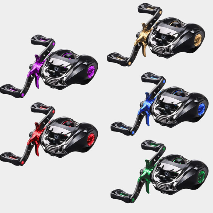 Metal-Raft-Fishing-Reel-Luya-Hit-Black-Long-Cast-Mixed-2 Metal-Raft-Fishing-Reel-Luya-Hit-Black-Long-Cast-Mixed-2