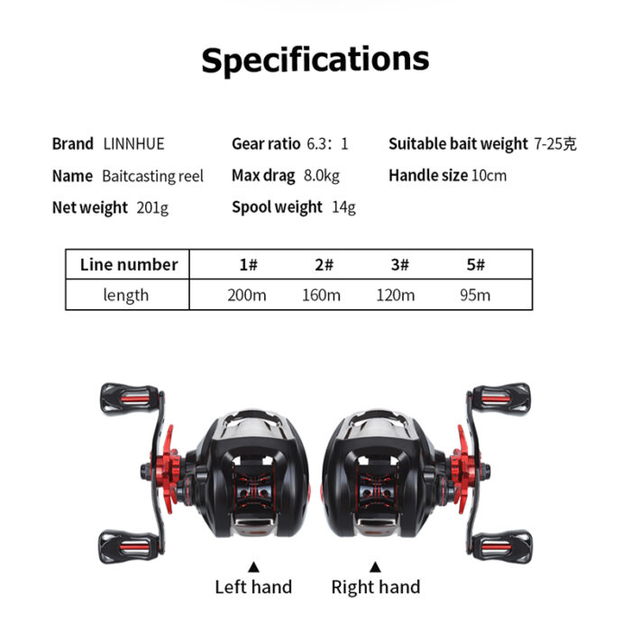 Metal-Raft-Fishing-Reel-Luya-Hit-Black-Long-Cast-Mixed-8 Metal-Raft-Fishing-Reel-Luya-Hit-Black-Long-Cast-Mixed-8