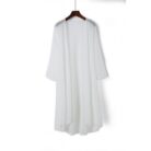 New Black Mid-length Thin Outer Match Shawl Gauzy - Mixed