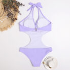 One-Piece-Triangle-Show-Waist-Solid-Color-Swimsuit-Mixed-8
