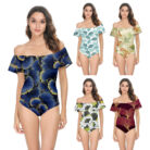 One-piece-Off-shoulder-Bikini-Swimsuit-Mixed-2