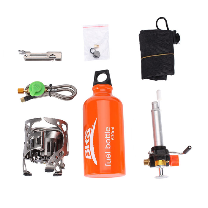 Outdoor Gas Tank Dual-use Stove Camping Second - Mixed