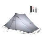 Outdoor Hiking Professional Poleless Tent - Mixed